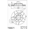 Brzdov kotou BREMBO ‐ BRE 09.5509.75