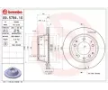 Brzdov kotou BREMBO ‐ BRE 09.5784.10