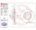 BREMBO Brzdov kotou COATED DISC LINE - 281 mm ‐ BRE 09.6767.11