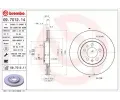 BREMBO Brzdov kotou COATED DISC LINE - 280 mm ‐ BRE 09.7012.11