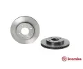 BREMBO Brzdov kotou COATED DISC LINE - 256 mm BRE 09.7043.11, 09.7043.11