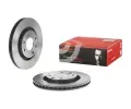 BREMBO Brzdov kotou COATED DISC LINE - 266 mm BRE 09.8695.11, 09.8695.11
