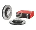 BREMBO Brzdov kotou COATED DISC LINE - 344 mm BRE 09.9374.21, 09.9374.21