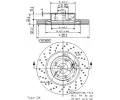 Brzdov kotou BREMBO ‐ BRE 09.9382.11