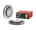 BREMBO Brzdov kotou COATED DISC LINE - 302 mm BRE 09.9587.11, 09.9587.11