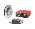 BREMBO Brzdov kotou COATED DISC LINE - 345 mm BRE 09.9924.11, 09.9924.11