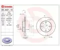 Brzdov kotou BREMBO ‐ BRE 09.A421.10