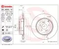 Brzdov kotou BREMBO ‐ BRE 09.A555.11