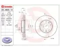 Brzdov kotou BREMBO ‐ BRE 09.A609.10