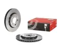 BREMBO Brzdov kotou COATED DISC LINE - 256 mm BRE 09.A652.11, 09.A652.11