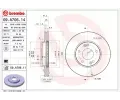 Brzdov kotou BREMBO ‐ BRE 09.A706.11