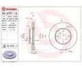 BREMBO Brzdov kotou COATED DISC LINE - 255 mm ‐ BRE 09.A707.11