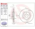 BREMBO Brzdov kotou COATED DISC LINE - 296 mm ‐ BRE 09.A716.21