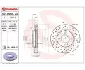 BREMBO Brzdov kotou XTRA LINE - 258 mm ‐ BRE 09.A968.2X