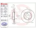 Brzdový kotouč BREMBO ‐ BRE 09.B551.11 Brzdový kotouč BREMBO ‐ BRE 09.B551.11
