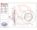 Brzdov kotou BREMBO ‐ BRE 09.B632.10