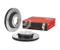 BREMBO Brzdov kotou COATED DISC LINE - 338 mm BRE 09.B634.11, 09.B634.11