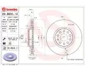 BREMBO Brzdov kotou COATED DISC LINE - 314 mm ‐ BRE 09.B635.11