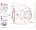 Brzdový kotouč BREMBO ‐ BRE 09.B645.11  Brzdový kotouč BREMBO ‐ BRE 09.B645.11