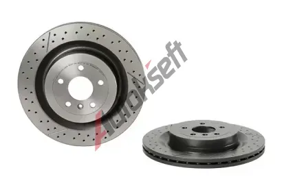 BREMBO Brzdov kotou COATED DISC LINE - 345 mm BRE 09.B710.11, 09.B710.11