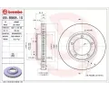Brzdový kotouč BREMBO ‐ BRE 09.B968.11 Brzdový kotouč BREMBO ‐ BRE 09.B968.11