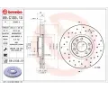 BREMBO Brzdov kotou XTRA LINE - 304 mm ‐ BRE 09.C133.1X