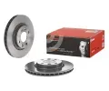 BREMBO Brzdov kotou COATED DISC LINE - 258 mm BRE 09.C285.11, 09.C285.11