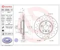 Brzdov kotou BREMBO ‐ BRE 09.C349.1X