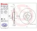 BREMBO Brzdov kotou COATED DISC LINE - 320 mm ‐ BRE 09.C542.21