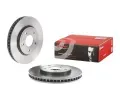 BREMBO Brzdov kotou COATED DISC LINE - 283 mm BRE 09.C544.11, 09.C544.11