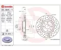 BREMBO Brzdov kotou COATED DISC LINE - 284 mm ‐ BRE 09.C645.11