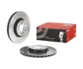 BREMBO Brzdov kotou COATED DISC LINE - 284 mm BRE 09.C645.21, 09.C645.21