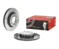 BREMBO Brzdov kotou COATED DISC LINE - 266 mm BRE 09.C657.11, 09.C657.11