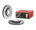 BREMBO Brzdov kotou COATED DISC LINE - 283 mm BRE 09.C658.11, 09.C658.11