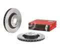 BREMBO Brzdov kotou COATED DISC LINE - 350 mm BRE 09.D027.11, 09.D027.11