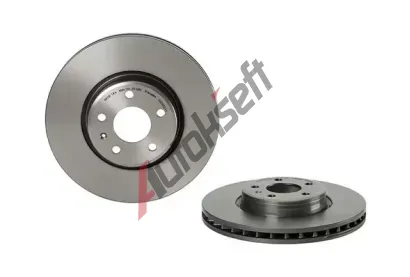 BREMBO Brzdov kotou COATED DISC LINE - 318 mm BRE 09.D058.11, 09.D058.11