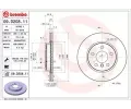 BREMBO Brzdov kotou COATED DISC LINE - 280 mm ‐ BRE 09.D208.11