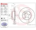 Brzdov kotou BREMBO ‐ BRE 09.D351.11