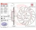 Brzdový kotouč BREMBO ‐ BRE 09.D901.23  Brzdový kotouč BREMBO ‐ BRE 09.D901.23