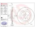 BREMBO Brzdov kotou PRIME LINE - UV Coated - 365 mm BRE 09.E777.11, 09.E777.11