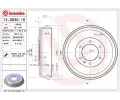 Brzdov buben BREMBO ‐ BRE 14.D630.10
