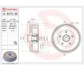 BREMBO Brzdov buben ESSENTIAL LINE - With Bearing Kit BRE 14.E310.50, 14.E310.50