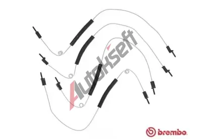 BREMBO Vstran kontakt opoteben obloen BRE A00363, A 00 363