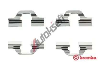 BREMBO Sada psluenstv obloen kotouov brzdy BRE A02205, A 02 205