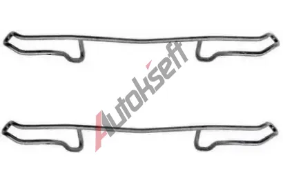 BREMBO Sada příslušenství brzdového třmenu BRE A02241, A 02 241 BREMBO Sada příslušenství brzdového třmenu BRE A02241, A 02 241