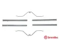 Sada psluenstv obloen kotouov brzdy BREMBO ‐ BRE A02264