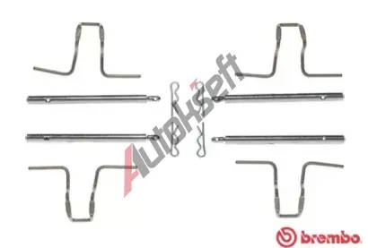 BREMBO Sada psluenstv obloen kotouov brzdy BRE A02278, A 02 278