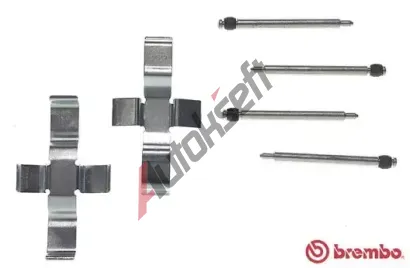 BREMBO Sada psluenstv obloen kotouov brzdy BRE A02279, A 02 279