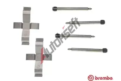 BREMBO Sada psluenstv obloen kotouov brzdy BRE A02295, A 02 295