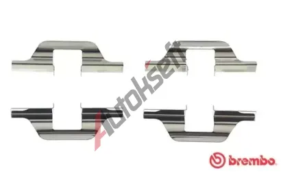 BREMBO Sada psluenstv obloen kotouov brzdy BRE A02304, A 02 304